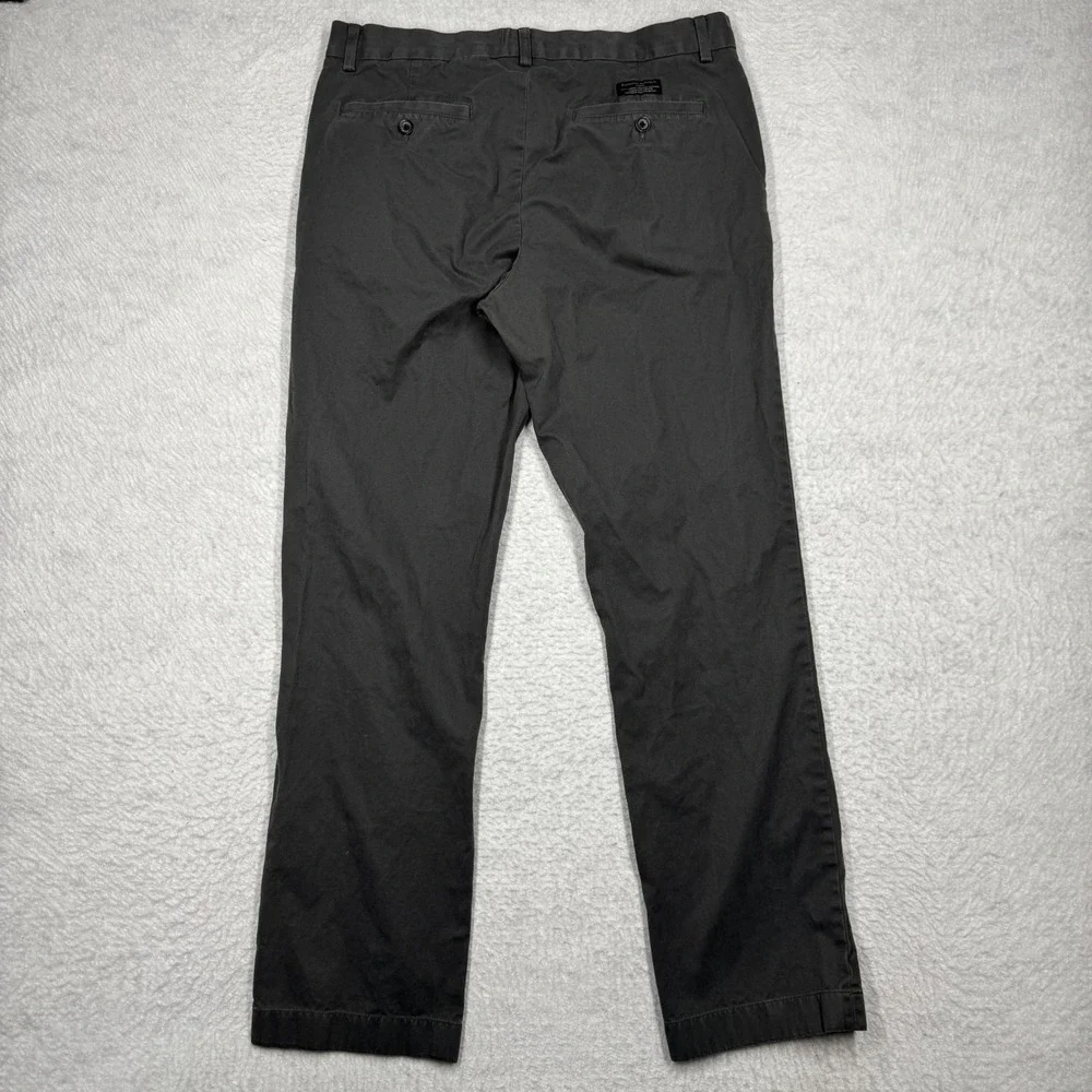 Banana Republic Aiden Chino Casual Pants Gray Men's Size 34x34